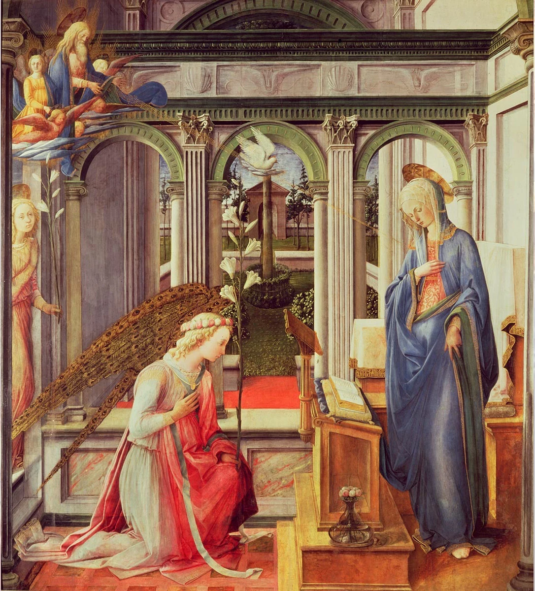 The Annunciation · Fra Filippo Lippi, 1443