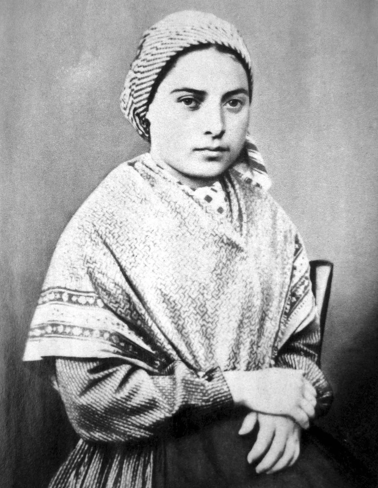 Portrait of St. Bernadette Soubirous