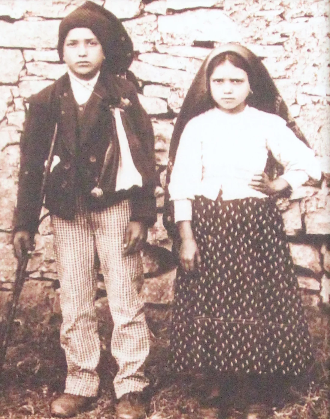 Portrait of Sts. Francisco & Jacinta Marto